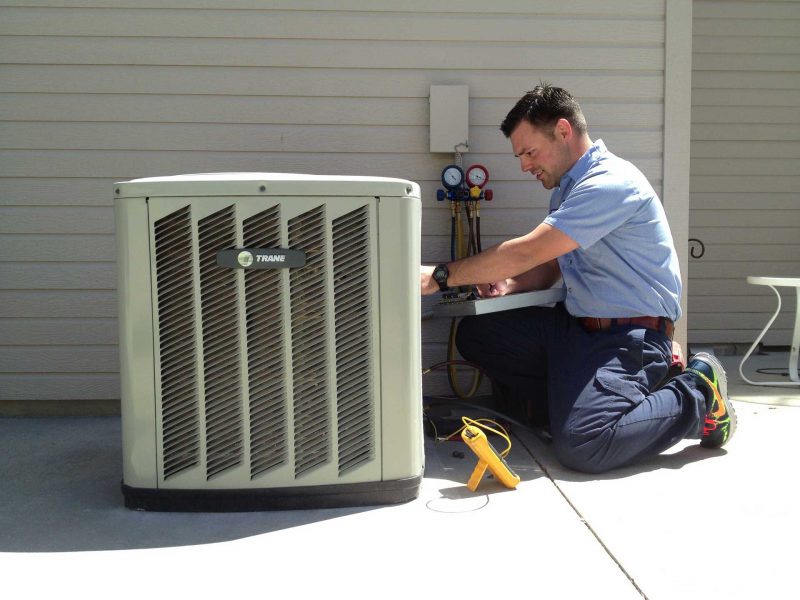cleaning and inspecting hvac